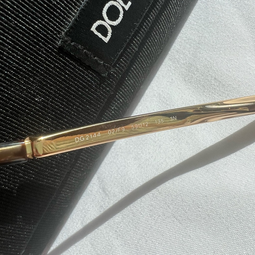 DOLCE & GABBANA Sunglasses DG2144 02/F9 - Picture 7 of 9
